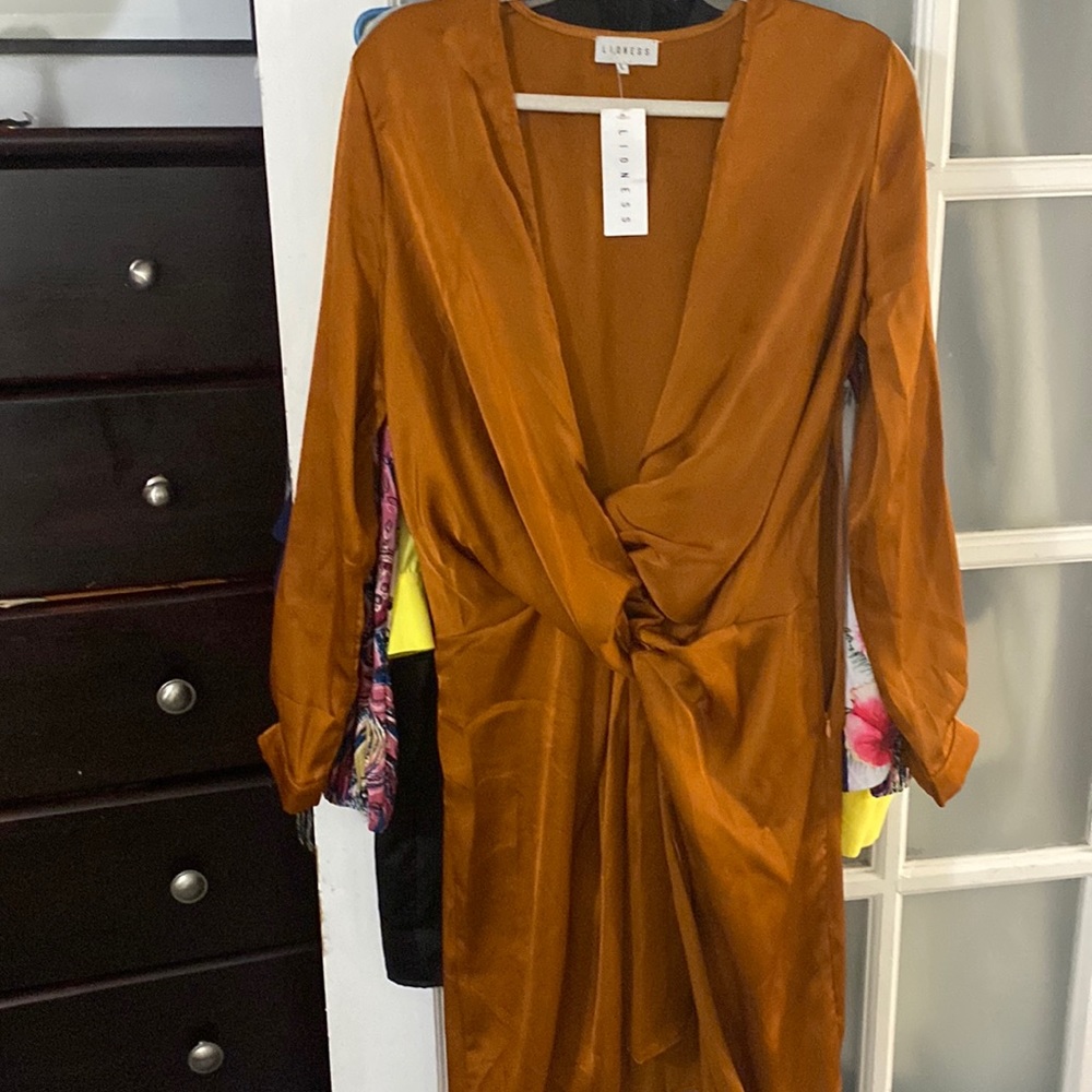 Gold bronze Dress